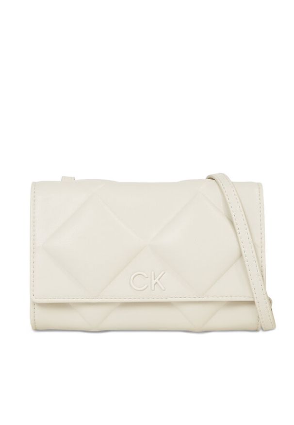 Calvin Klein Torebka Re-Lock Quilt Mini Bag K60K611086 Écru