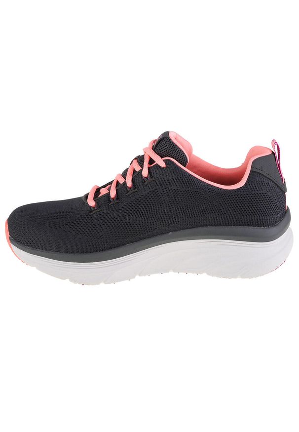 skechers - Buty sportowe Sneakersy damskie, Skechers D' Lux Walker Get Oasis. Kolor: szary. Model: Skechers Sport. Sport: turystyka piesza