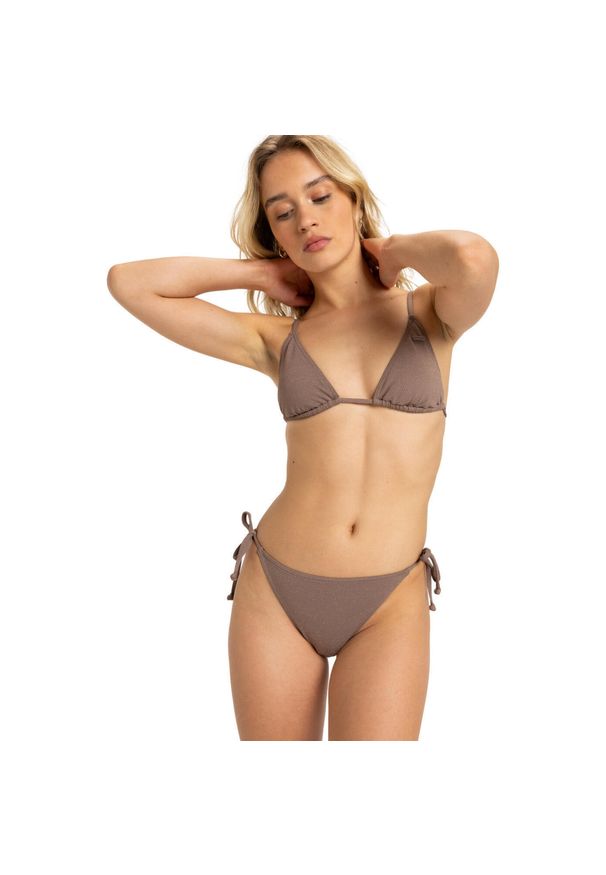 Roxy - Dwuczęściowy zestaw kąpielowy dla Kobiety LASCA Brązowy. Kolor: brązowy. Materiał: nylon, elastan, materiał