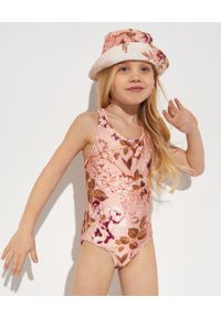 ZIMMERMANN KIDS - Jednoczęściowy strój kąpielowy Rosa Racer 4-10 lat. Kolor: wielokolorowy, fioletowy, różowy. Materiał: materiał. Wzór: nadruk, kwiaty, aplikacja