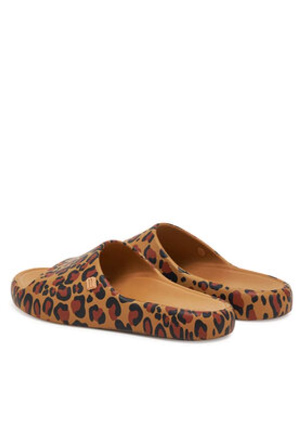 melissa - Melissa Klapki Melissa Free Print Slide Ad 33973 Brązowy. Kolor: brązowy. Wzór: nadruk