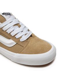 Vans Tenisówki Knu Skool VN000CRPKHK1 Khaki. Kolor: brązowy. Materiał: zamsz, skóra