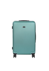 Ochnik - Komplet walizek na kółkach 19"/24"/28". Kolor: turkusowy. Materiał: materiał, poliester, guma, kauczuk #3