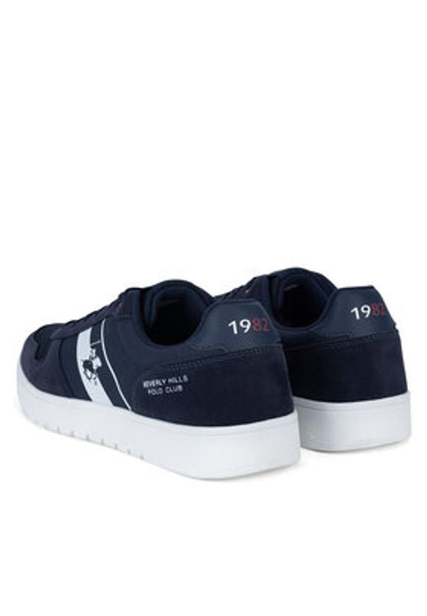 Beverly Hills Polo Club Sneakersy M-VS31981-01 Granatowy. Kolor: niebieski. Materiał: materiał