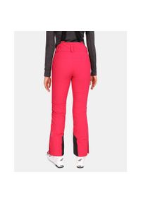 Spodnie narciarskie dla kobiet Kilpi Eurina. Kolor: różowy. Sezon: zima. Sport: narciarstwo #2