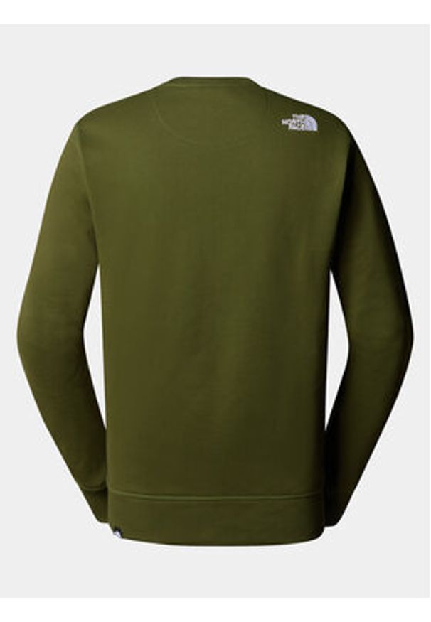 The North Face Bluza Drew Peak NF0A4SVR Zielony Regular Fit. Kolor: zielony. Materiał: bawełna