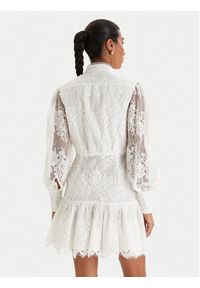 BARDOT - Bardot Sukienka koktajlowa Olessia 60268DB Écru Regular Fit. Materiał: syntetyk. Styl: wizytowy #4