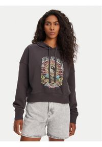 Billabong Bluza All Time EBJFT00146 Czarny Boxy Fit. Kolor: czarny. Materiał: bawełna