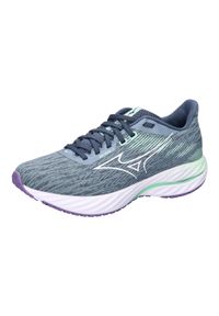 Buty do biegania damskie Mizuno Wave Inspire 21. Kolor: biały. Materiał: syntetyk, materiał. Szerokość cholewki: normalna. Model: Mizuno Wave. Sport: bieganie