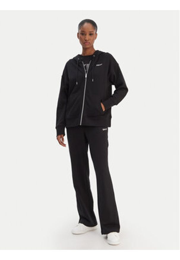 DKNY Sport Bluza DP6J9665 Czarny Regular Fit. Kolor: czarny. Materiał: bawełna. Styl: sportowy