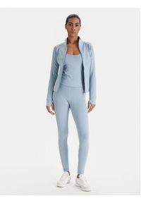 Guess Legginsy V6RB11 KD952 Niebieski Slim Fit. Kolor: niebieski. Materiał: syntetyk #5