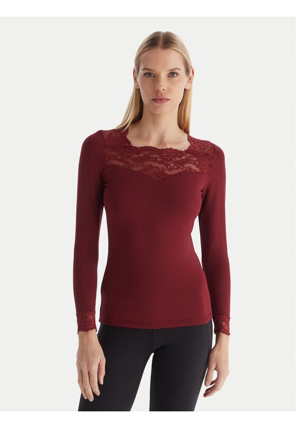 YSABEL MORA - Ysabel Mora Bielizna termoaktywna górna 70005 Różowy Slim Fit. Kolor: różowy. Materiał: syntetyk