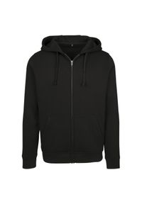 BUILD YOUR BRAND - Bluza Z Kapturem Dla Dorosłych Unisex Merch Full Zip. Typ kołnierza: kaptur. Kolor: czarny