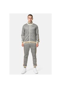 Dres Lonsdale Ashwell. Kolor: wielokolorowy, beżowy, brązowy. Materiał: dresówka. Wzór: nadruk #1