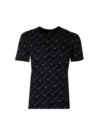 Champion T-Shirt | 217836 | Mężczyzna | Czarny. Okazja: na co dzień. Kolor: czarny. Materiał: bawełna. Wzór: nadruk. Styl: casual, klasyczny, elegancki