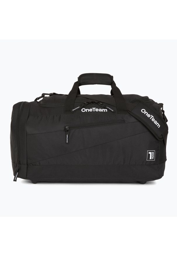 ONETEAM - Torba treningowa OneTeam Sebastiano 84 l czarny 84 l. Kolor: czarny. Sport: fitness
