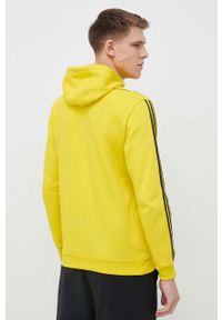 adidas Performance bluza dresowa Tiro 23 kolor żółty z kapturem z aplikacją. Typ kołnierza: kaptur. Kolor: żółty. Materiał: dresówka. Wzór: aplikacja #3