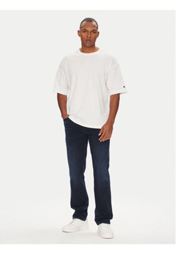 Guess Jeansy M5YAN2 D5Q91 Granatowy Slim Fit. Kolor: niebieski