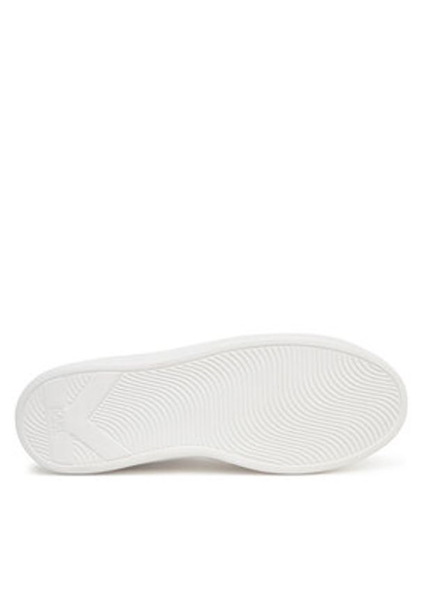 Karl Lagerfeld - KARL LAGERFELD Sneakersy KL52534A Biały. Kolor: biały. Materiał: skóra