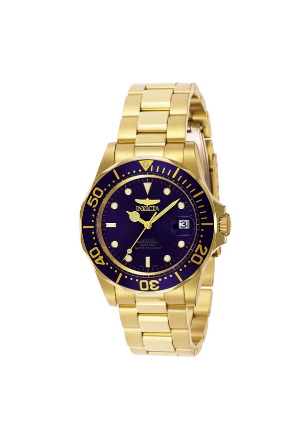 Zegarek Invicta Watch 8930 Gold/Blue. Kolor: złoty