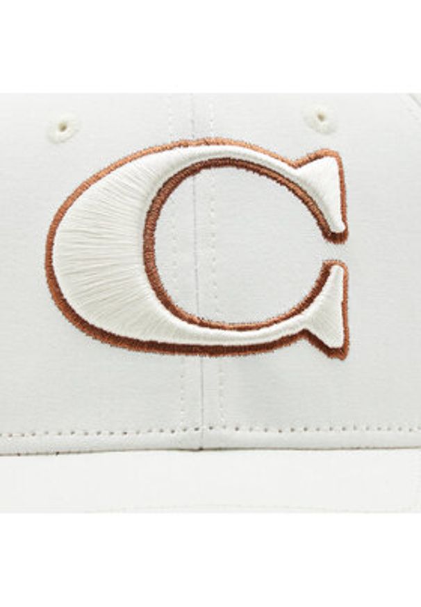 Coach Czapka z daszkiem CH793 Biały. Kolor: biały. Materiał: materiał