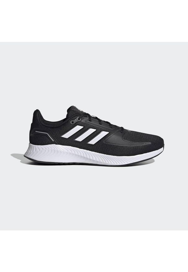 Adidas - Buty do biegania męskie adidas Run Falcon 2.0. Kolor: biały, wielokolorowy, czarny, szary. Sport: bieganie