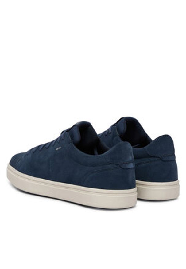 Geox Sneakersy U Baltmoore U65LDD 00022 C4028 Granatowy. Kolor: niebieski. Materiał: skóra, zamsz