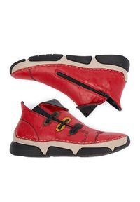 Rieker Botki CEO-45983-33 Czerwony. Kolor: czerwony. Materiał: skóra #6