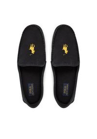 Polo Ralph Lauren Mokasyny 843969017002 Czarny. Kolor: czarny. Materiał: materiał #5