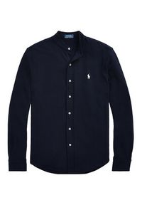 Polo Ralph Lauren Koszula 710742468003 Granatowy Regular Fit. Typ kołnierza: polo. Kolor: niebieski. Materiał: bawełna #3