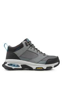 skechers - Trapery Skechers. Kolor: szary