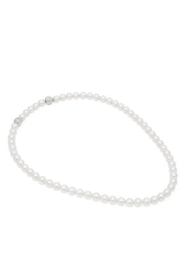 Swarovski Naszyjnik Matrix 5747746 Biały. Materiał: metalowe. Kolor: biały