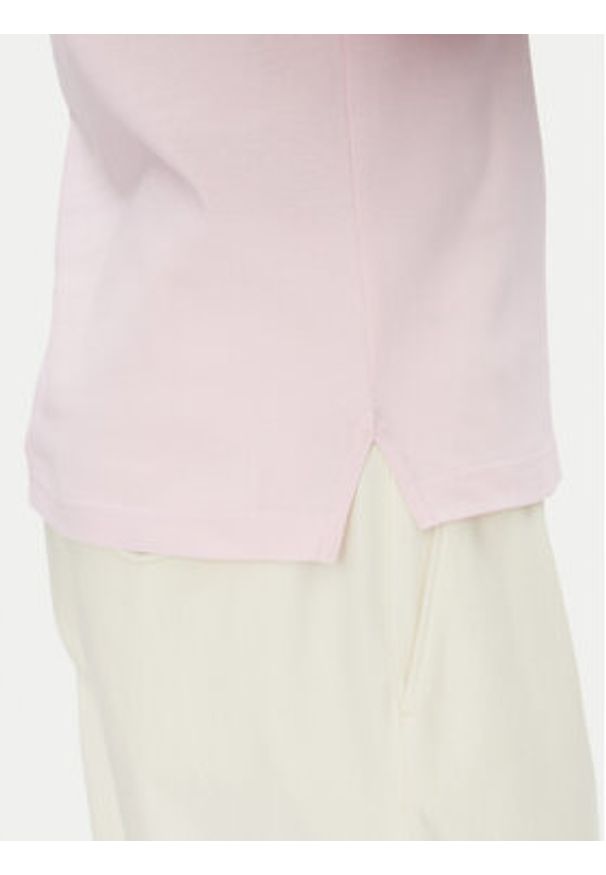 TOMMY HILFIGER - Tommy Hilfiger Polo MW0MW39993 Różowy Slim Fit. Typ kołnierza: polo. Kolor: różowy. Materiał: bawełna