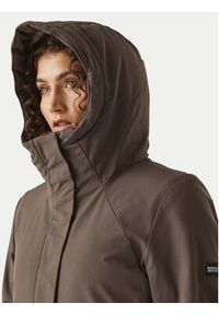 Regatta Parka Dallymoore RWN335 Brązowy Regular Fit. Kolor: brązowy. Materiał: syntetyk #4