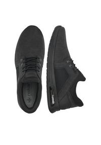 Rieker Sneakersy B1053-00 Czarny. Kolor: czarny. Materiał: skóra
