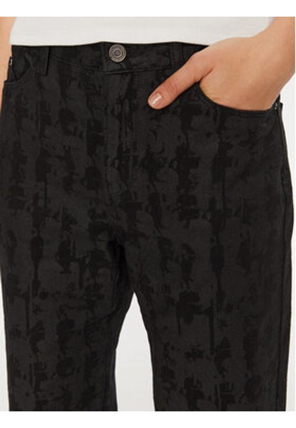 Karl Lagerfeld - KARL LAGERFELD Jeansy A1W10015 Czarny Relaxed Fit. Kolor: czarny