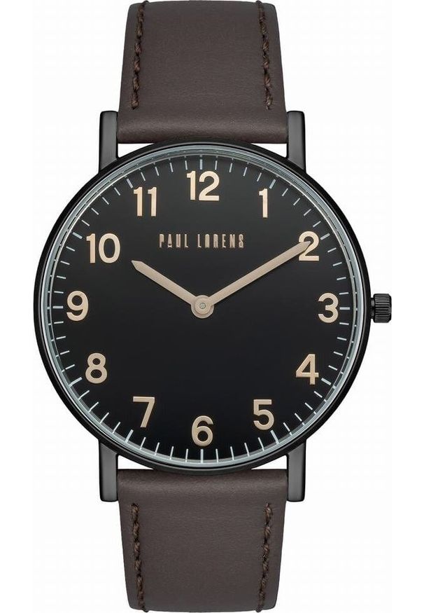 Paul Lorens - KOMPLET PREZENTOWY MĘSKI PAUL LORENS - Zegarek + Bransoletka (zg370f)