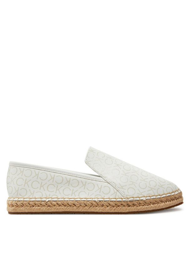 Espadryle Calvin Klein. Kolor: biały