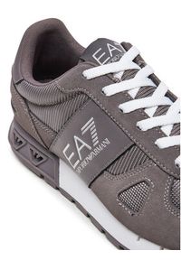 EA7 Emporio Armani Sneakersy X8X151 XK354 T992 Szary. Kolor: szary. Materiał: zamsz, skóra #3