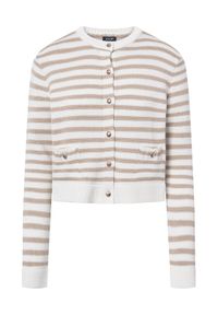 JOOP! Kardigan 58 253KN58Kola 30047636 Beżowy Loose Fit. Kolor: beżowy. Materiał: syntetyk