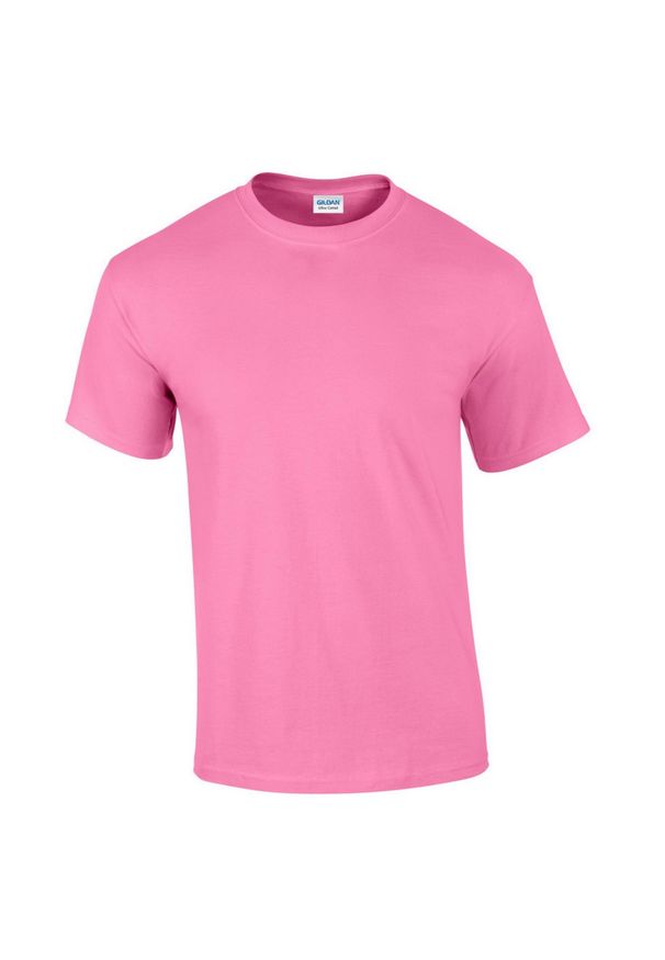 GILDAN - Ultra Bawełniana Koszulka Unisex Dla Dorosłych. Kolor: fioletowy. Materiał: bawełna. Sport: turystyka piesza
