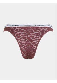 Calvin Klein Underwear Figi brazylijskie 000QD5049E Fioletowy. Kolor: fioletowy. Materiał: syntetyk #10