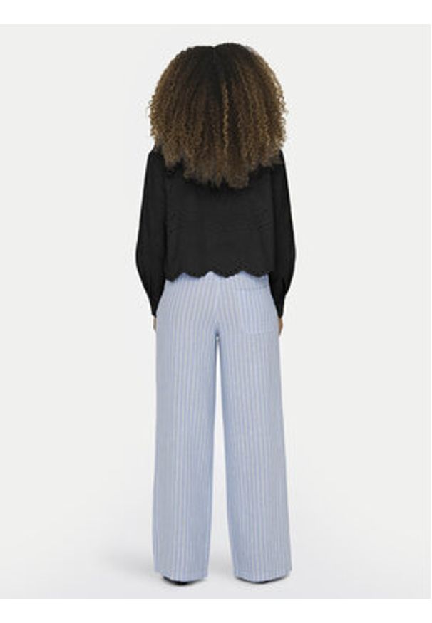 only - ONLY Koszula Valais 15269568 Czarny Loose Fit. Kolor: czarny. Materiał: bawełna