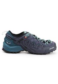 Buty trekkingowe damskie Salewa WS Wildfire Edge Gtx. Zapięcie: sznurówki. Kolor: szary. Materiał: materiał, syntetyk, tkanina. Szerokość cholewki: normalna