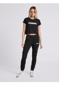 Hummel Koszulka sportowa hml Legacy Woman Cropped T-shirt. Kolor: czarny