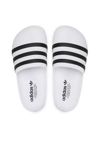 Adidas - adidas Klapki adifom adilette HQ7219 Biały. Kolor: biały #6