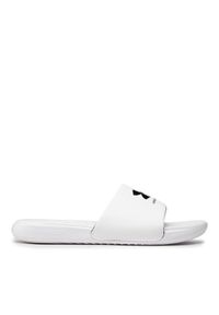 Under Armour Klapki Ua M Ansa Fix Sl 3023761-103 Biały. Kolor: biały. Materiał: skóra