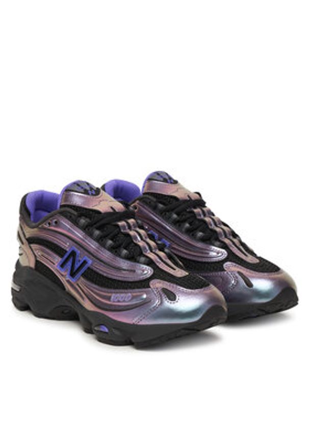 New Balance Sneakersy U10004WR W Czarny. Kolor: czarny. Materiał: skóra
