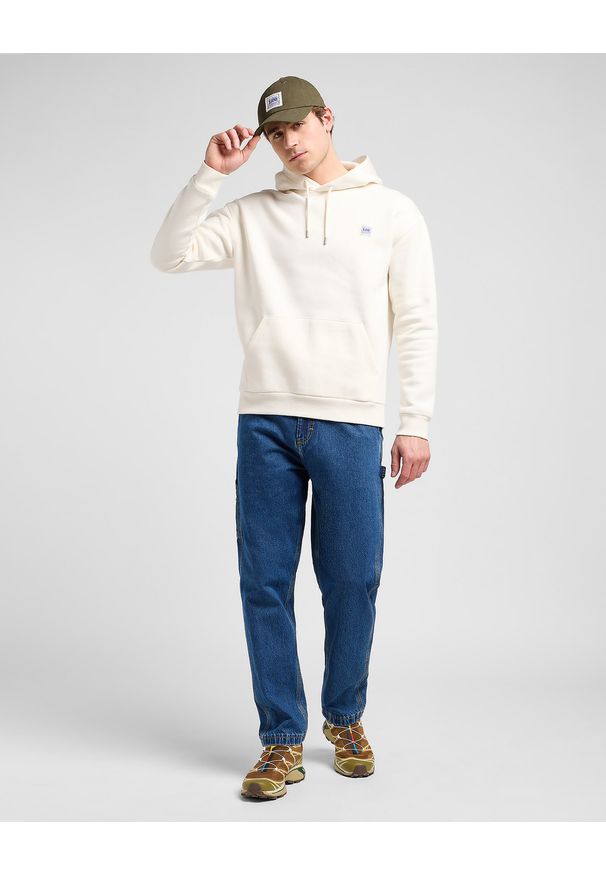Lee - MESKA BLUZA LEE WW HOODIE ECRU 112372314