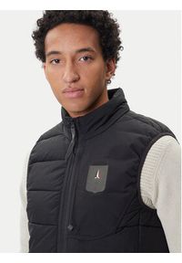 Aeronautica Militare Kamizelka 252AB3023UCT04214 Czarny Regular Fit. Kolor: czarny. Materiał: syntetyk #3